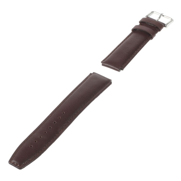 Genuine Leather Smartwatch Band for Huawei Watch - Coffee-4