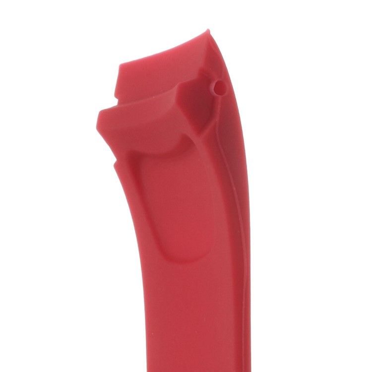 Silicone Watch Band Steel Buckle for Samsung Galaxy Gear S2 Classic SM-732 - Red-5
