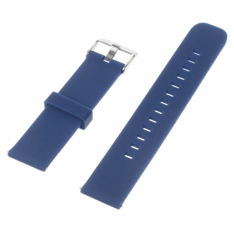 Silicone Watch Strap for Samsung Galaxy Gear S2 Classic / Moto 360 2 42mm - Blue-1