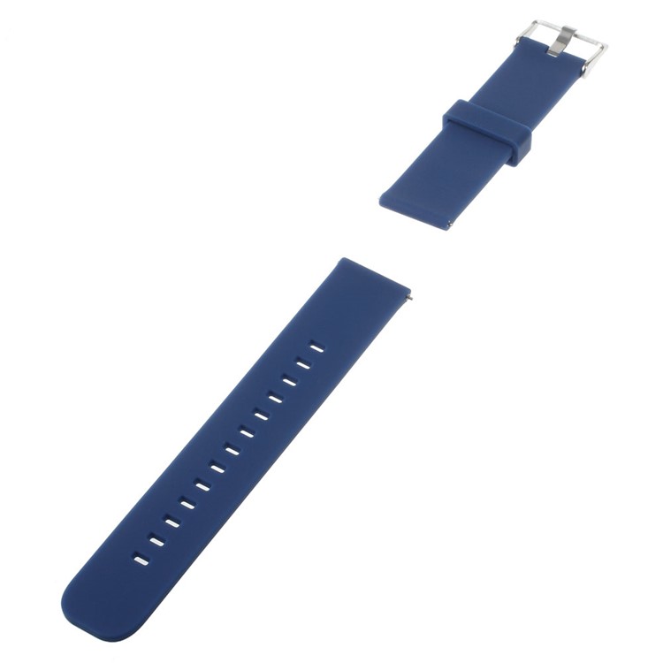 Silicone Watch Strap for Samsung Galaxy Gear S2 Classic / Moto 360 2 42mm - Blue-2