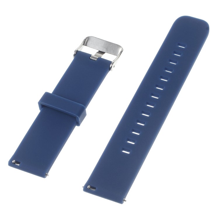 Silicone Watch Strap for Samsung Galaxy Gear S2 Classic / Moto 360 2 42mm - Blue-3