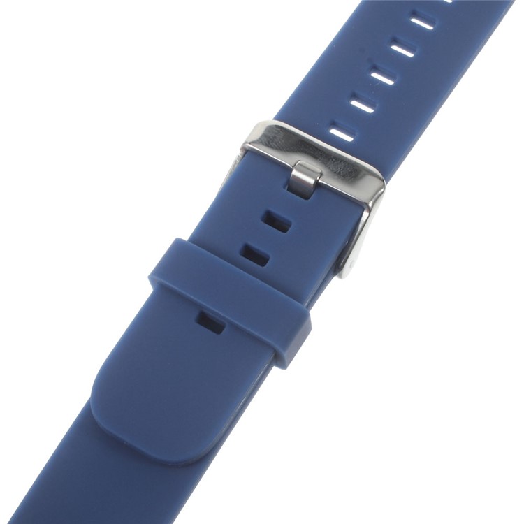 Silicone Watch Strap for Samsung Galaxy Gear S2 Classic / Moto 360 2 42mm - Blue-4