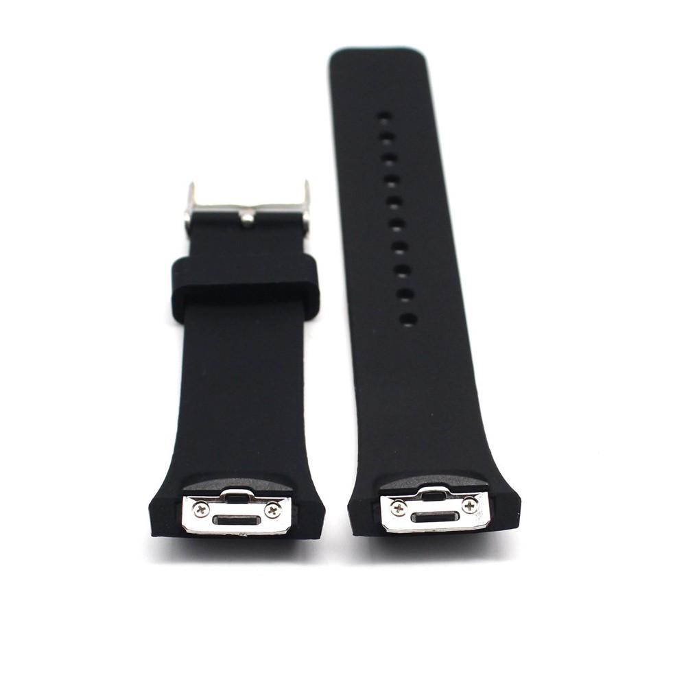 Silikon Watchband Armband Für Samsung Gear S2 SM-R720 - Schwarz-6