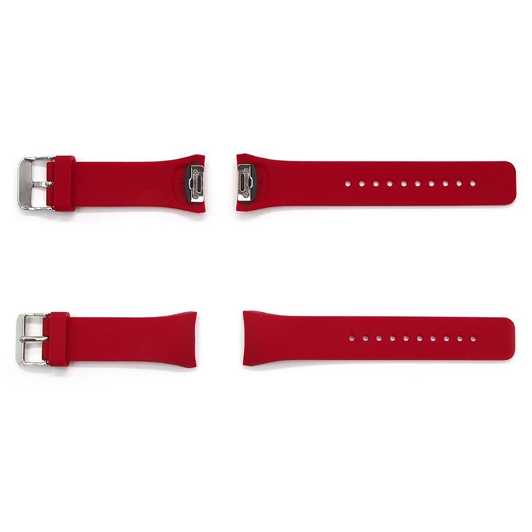 Silicone Watchband Wristband for Samsung Gear S2 SM-R720 - Red-4