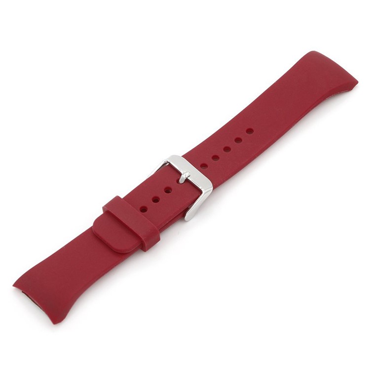 Silicone Watchband Wristband for Samsung Gear S2 SM-R720 - Red-7