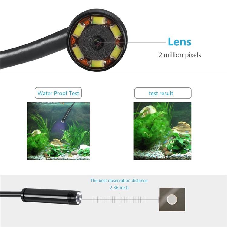 1m Waterproof Micro USB Industrial Endoscope for Laptops OTG Android Smartphones-7