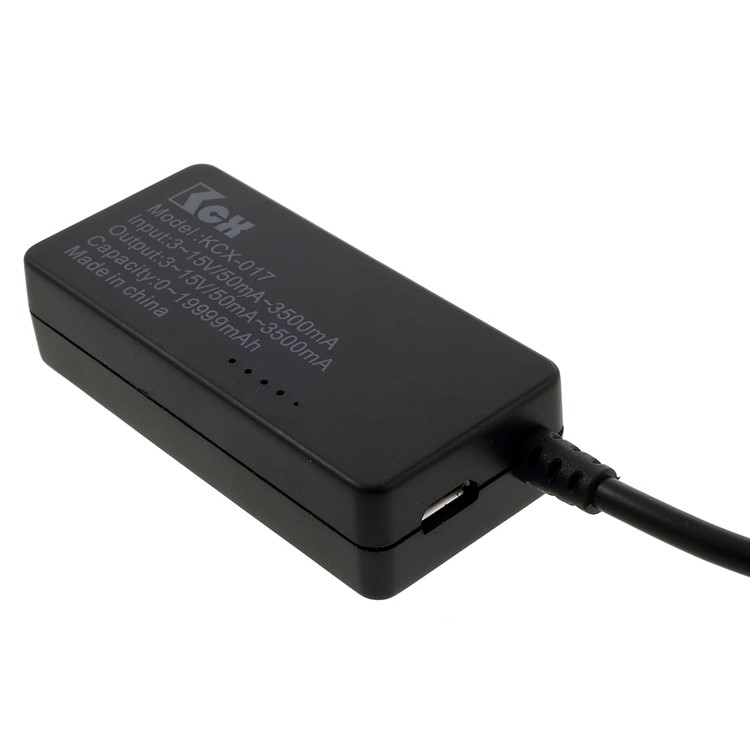 KCX-017 3-15V USB Mobile Power Charger Capacity Current Voltage Tester Testing Tool-4
