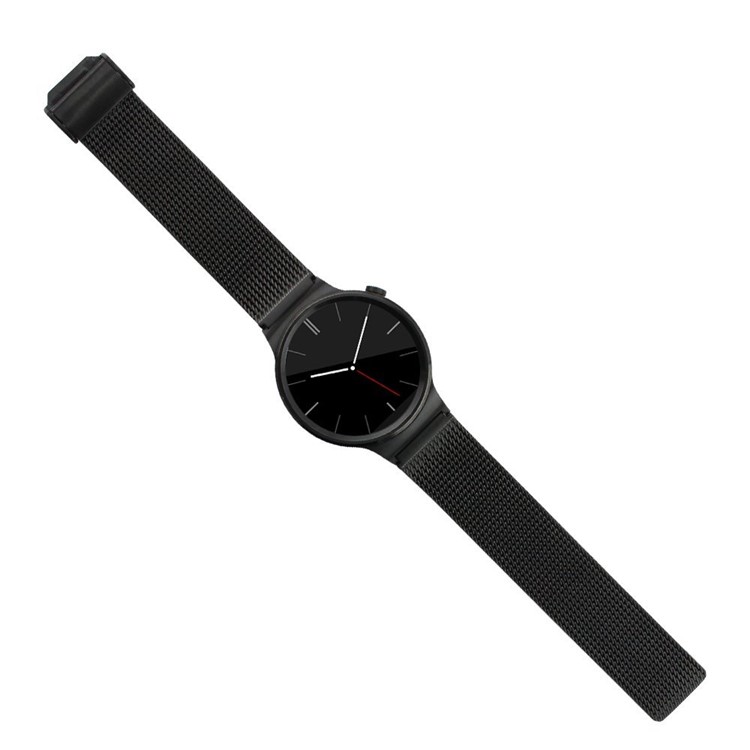 Stainless Steel Milanese Watch Band Strap for Huawei Watch - Black-2