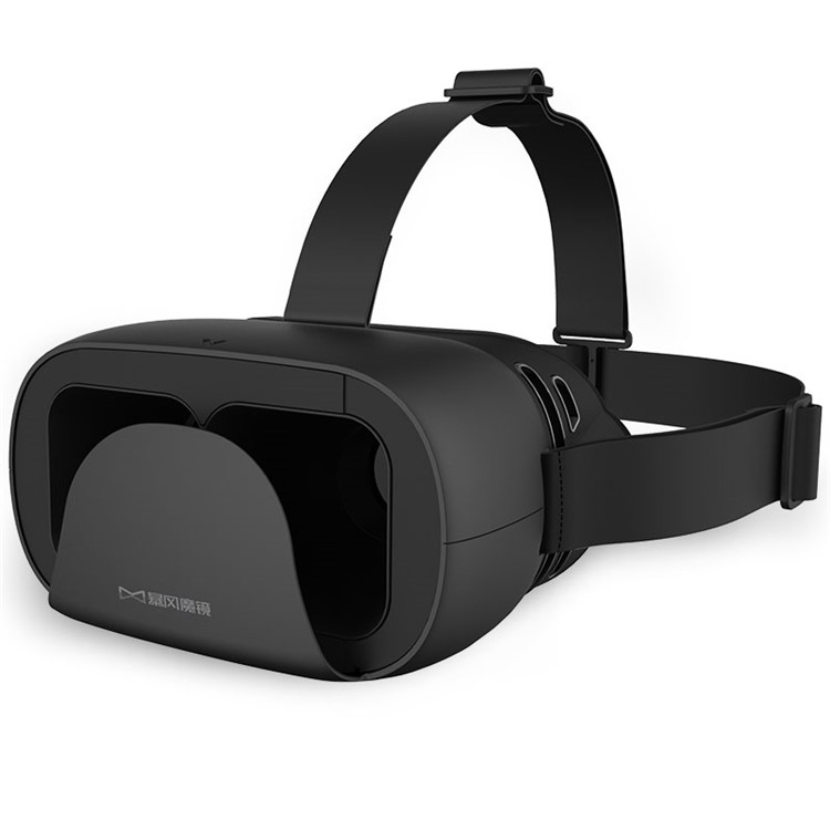 MOJING VR Virtual Reality 3D Glasses Headset for iPhone 7 Plus (iOS Kit Version) - Black-2