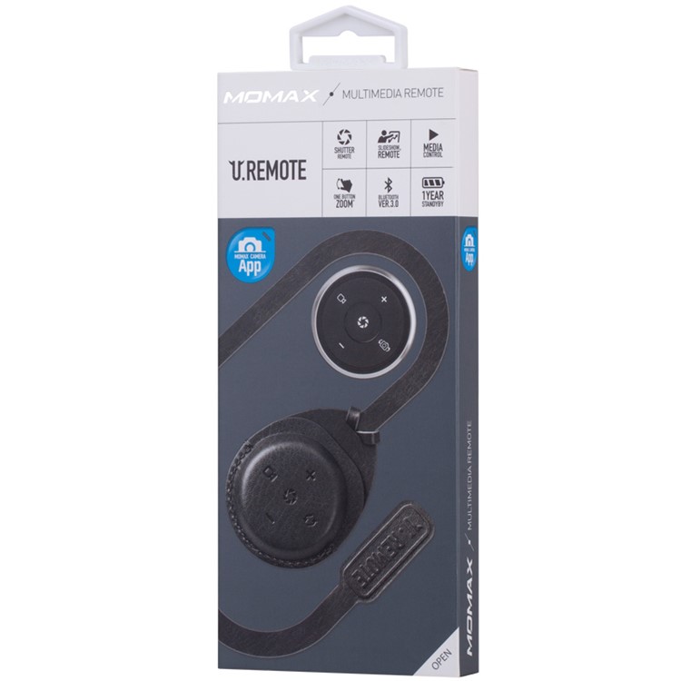 MOMAX U Remote Multi-function Bluetooth Remote Shutter - Black-11