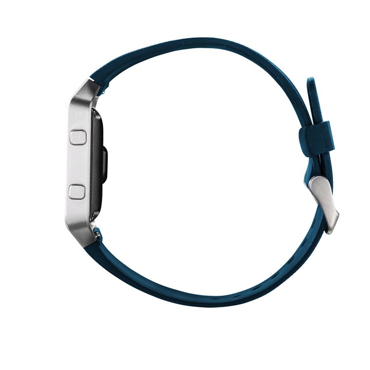 Soft Silicone Sports Watchband for Fitbit Blaze - Blue-2