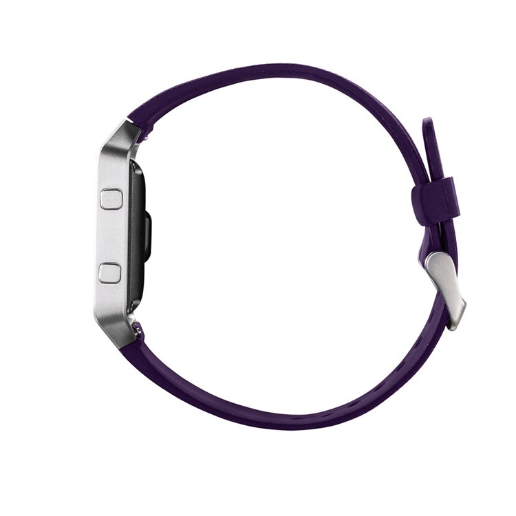 Soft Silicone Sports Watchband for Fitbit Blaze - Purple-5