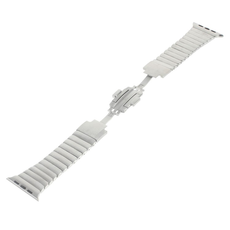 Stainless Steel Watchband for Apple Watch 42mm Series 3 Series 1 Series 2 (Undetachable) - Silver Color-6