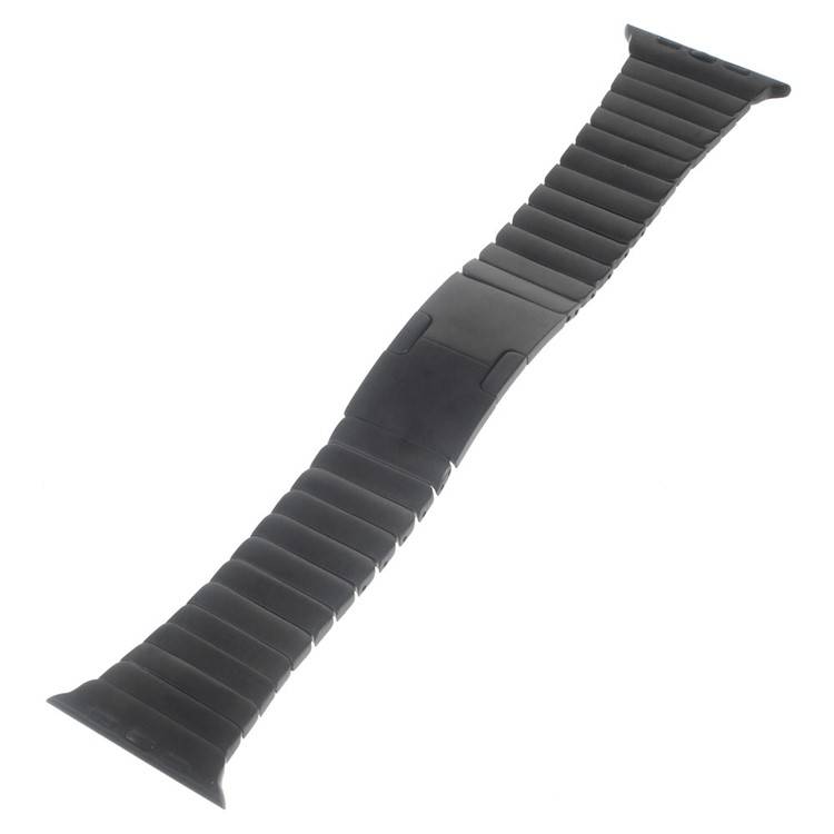 Stainless Steel Watchband for Apple Watch Series 3 Series 2 Series 1 38mm (Undetachable) - Black-1