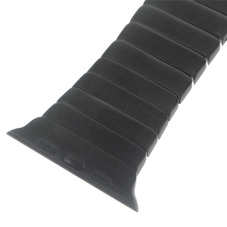 Stainless Steel Watchband for Apple Watch Series 3 Series 2 Series 1 38mm (Undetachable) - Black-3
