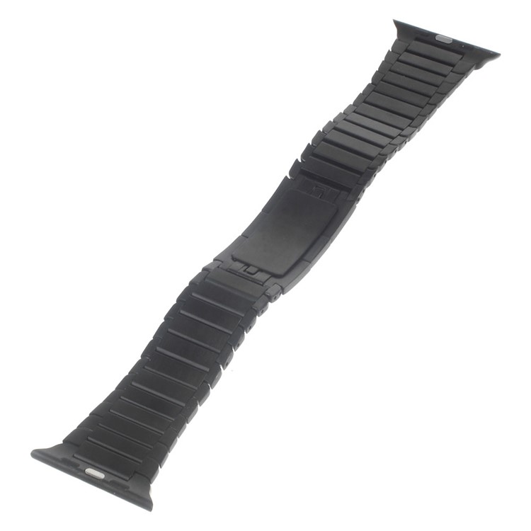 Stainless Steel Watchband for Apple Watch Series 3 Series 2 Series 1 38mm (Undetachable) - Black-4