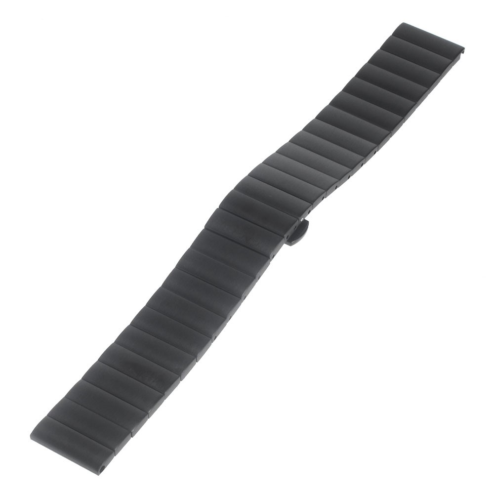 Stainless Steel Watch Band for Samsung Gear S2 with Butterfly Clasp - Black-1