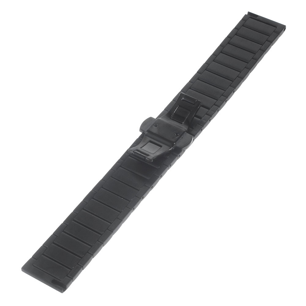 Stainless Steel Watch Band for Samsung Gear S2 with Butterfly Clasp - Black-2