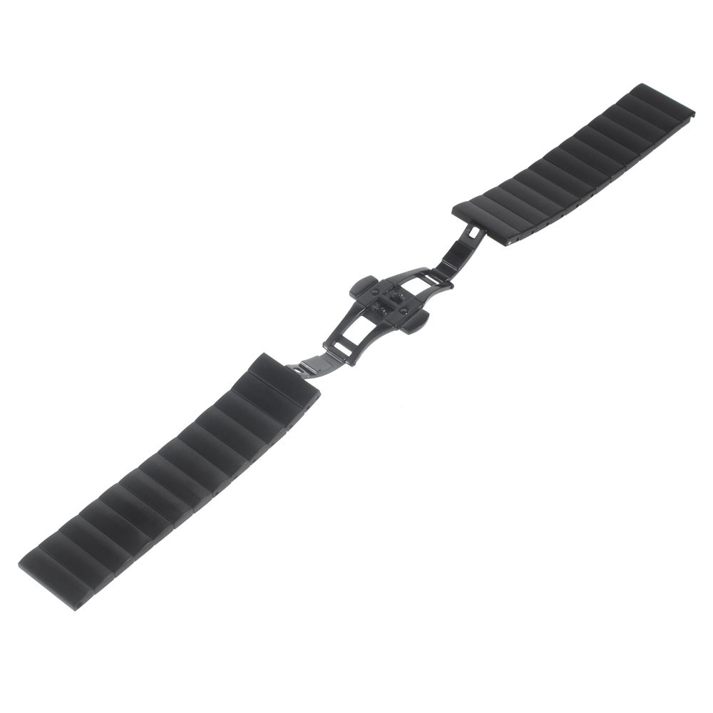 Stainless Steel Watch Band for Samsung Gear S2 with Butterfly Clasp - Black-3