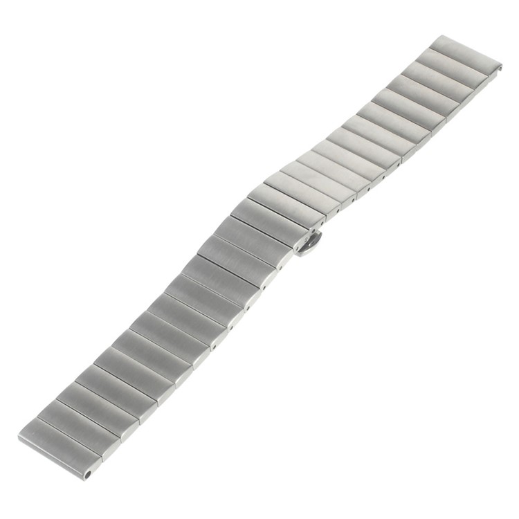 Stainless Steel Watch Band for Samsung Gear S2 with Butterfly Clasp - Silver Color-1