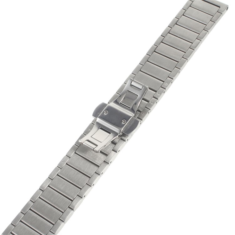 Stainless Steel Watch Band for Samsung Gear S2 with Butterfly Clasp - Silver Color-3