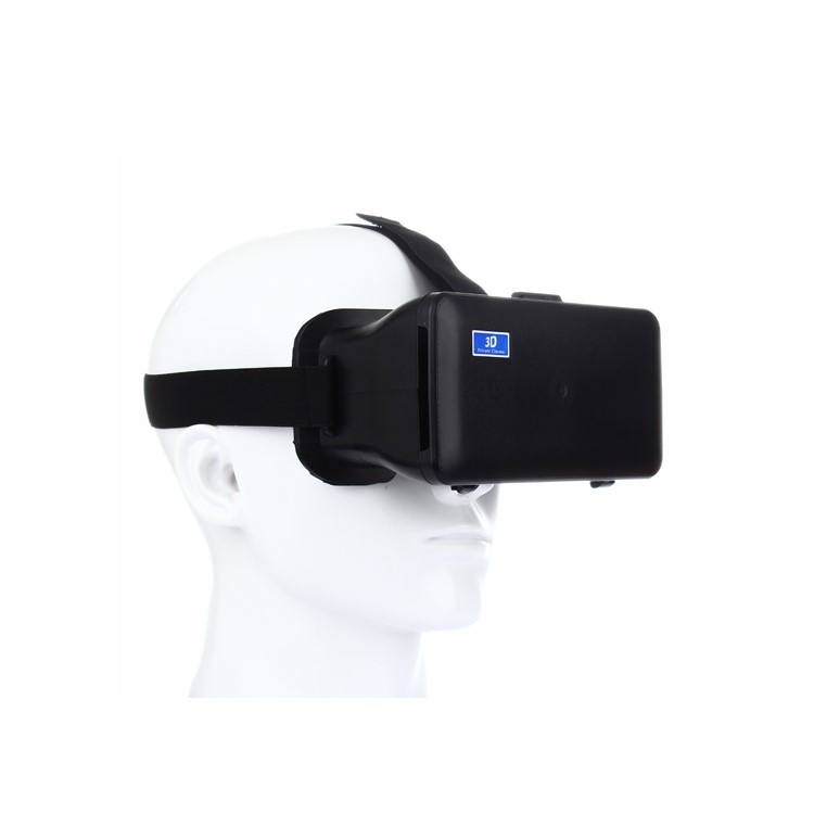 NJ-8888 3D VR Virtual Reality Video Glasses for 6.3 inch Smartphone Samsung Galaxy A9 - Black-2