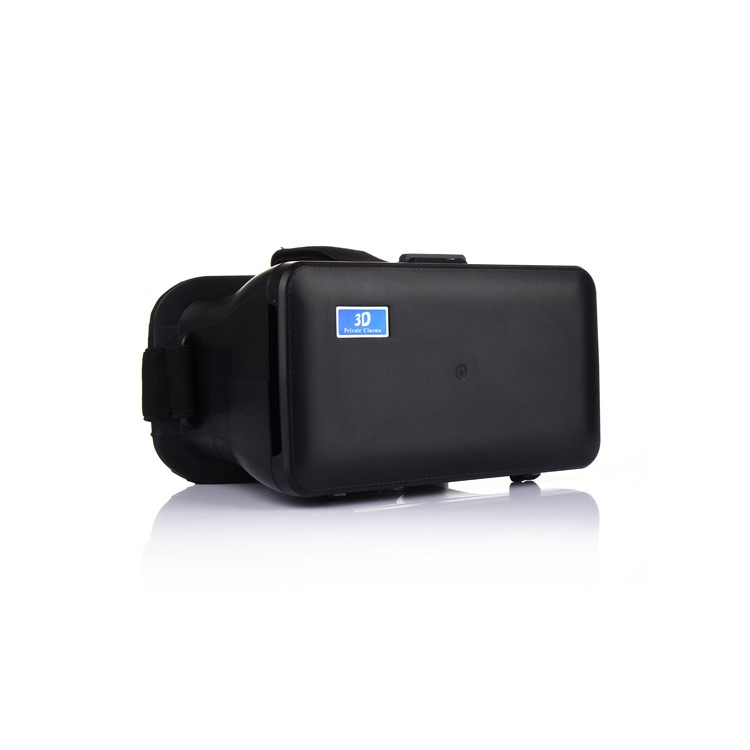 NJ-8888 3D VR Virtual Reality Video Glasses for 6.3 inch Smartphone Samsung Galaxy A9 - Black-4