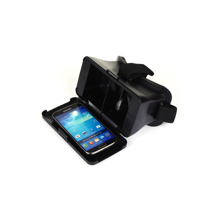 NJ-8888 3D VR Virtual Reality Video Glasses for 6.3 inch Smartphone Samsung Galaxy A9 - Black-8