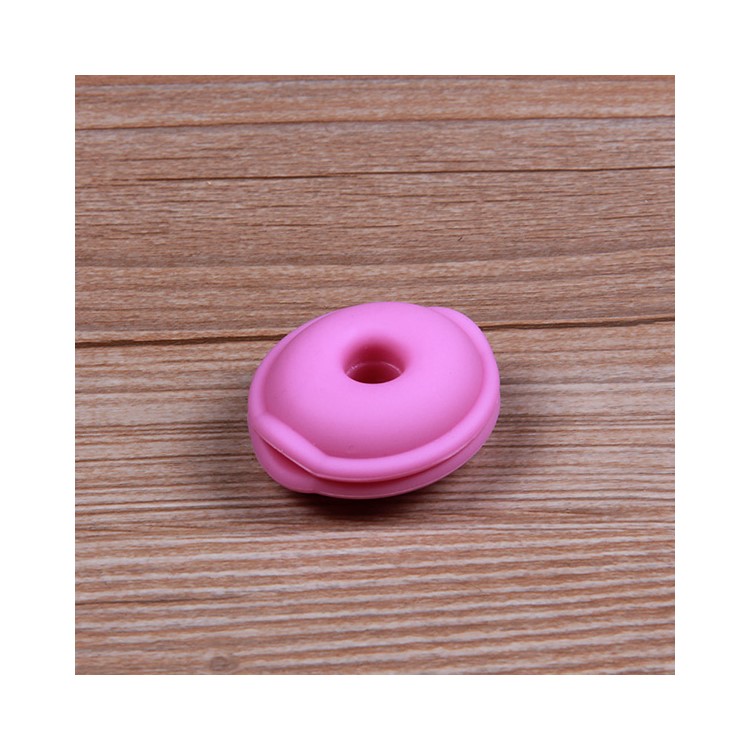 LENTION Mini Cable Winder Cord Organizer for Earphone USB Cable - Rose-1