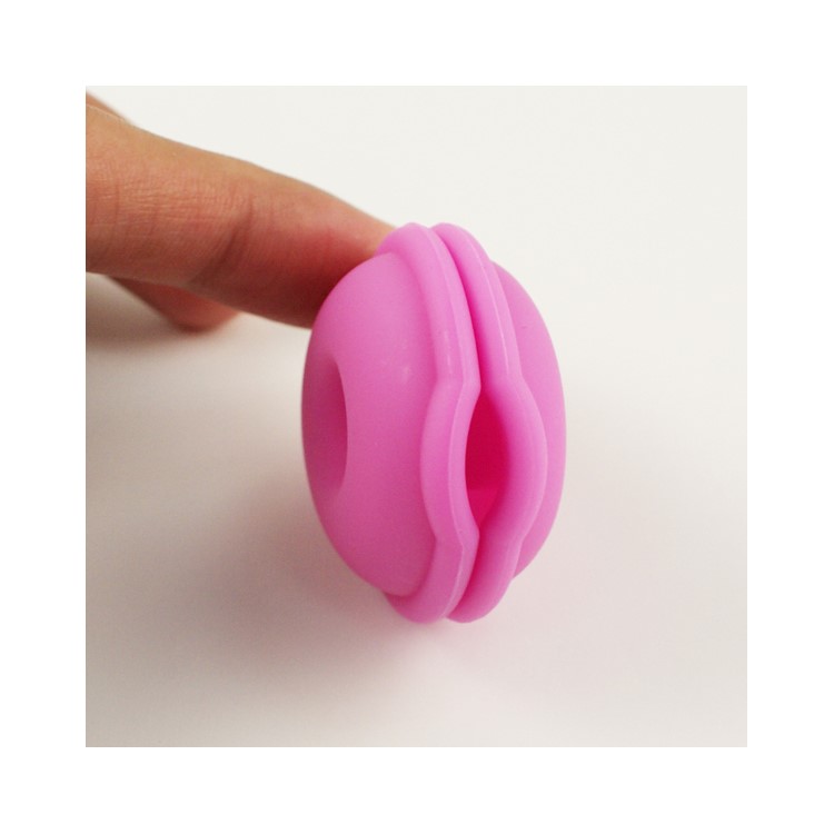 LENTION Mini Cable Winder Cord Organizer for Earphone USB Cable - Rose-12