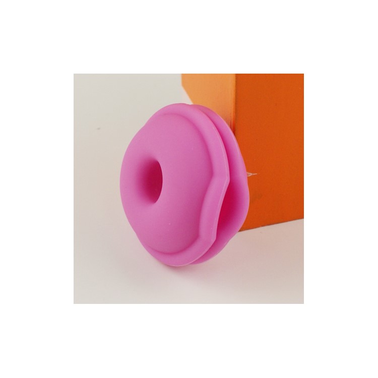 LENTION Mini Cable Winder Cord Organizer for Earphone USB Cable - Rose-9