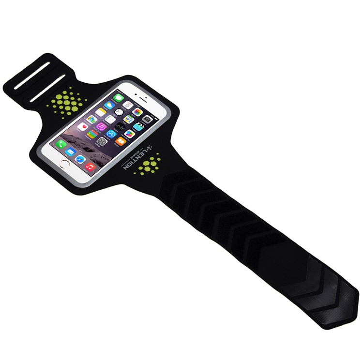 LENTION Sweatproof Sport Armband with Card Slot for iPhone 6s Plus/6 Plus - Black-4