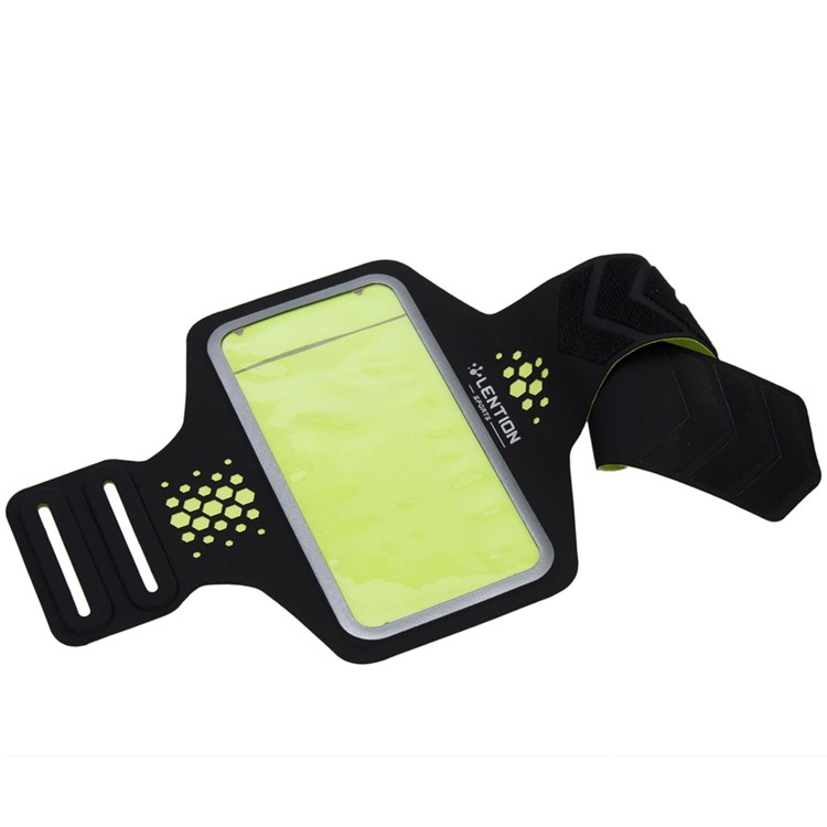 LENTION Sweatproof Sport Armband with Card Slot for iPhone 6s Plus/6 Plus - Black-5