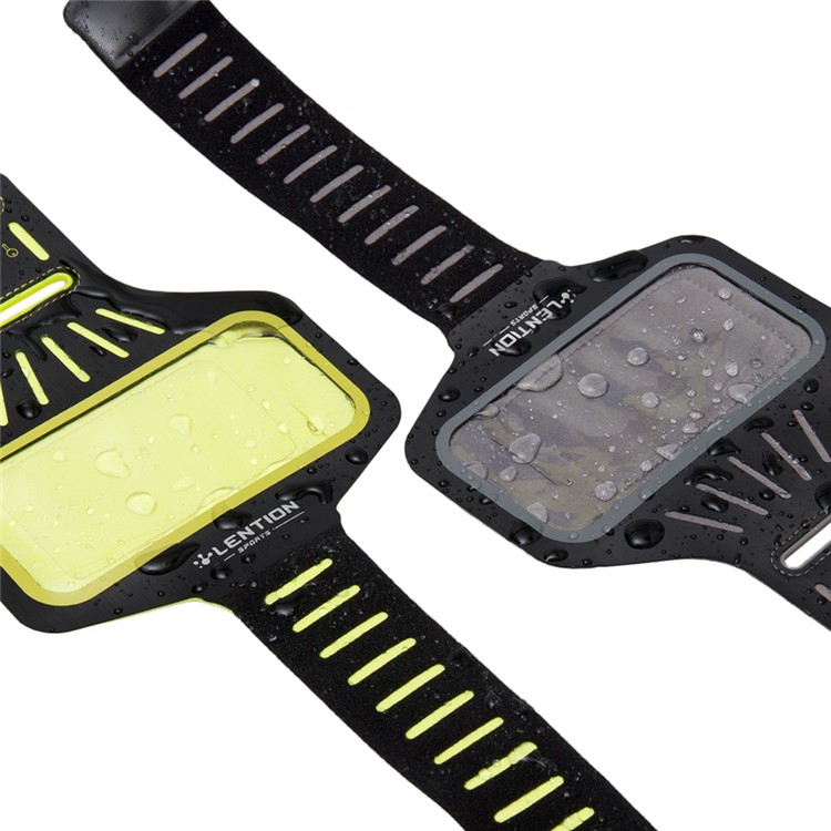 LENTION Active Series for iPhone 6s Plus / 6 Plus Sport Arm Band with Card Slot - Yellow-8