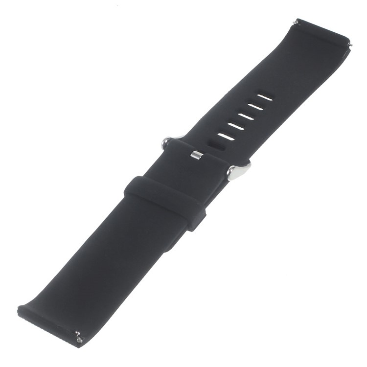 Soft Silicone Sports Watchband for Fitbit Blaze - Black-2