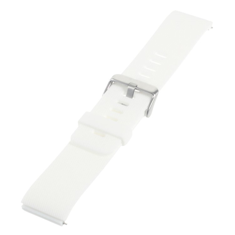 Soft Silicone Sports Watchband for Fitbit Blaze - White-1