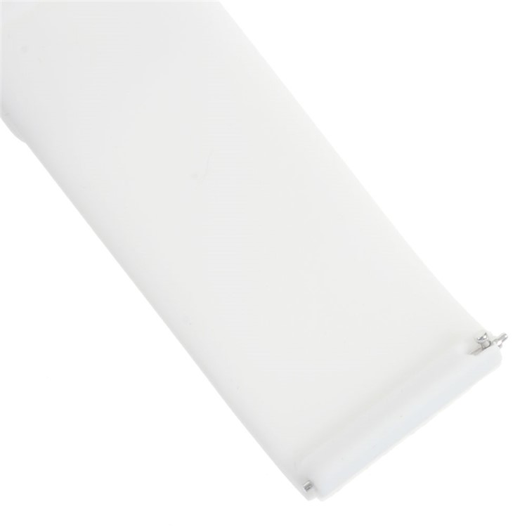 Soft Silicone Sports Watchband for Fitbit Blaze - White-3