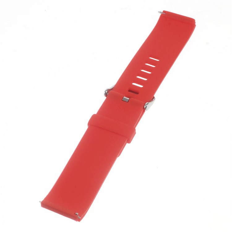 Soft Silicone Sports Watchband for Fitbit Blaze - Red-2