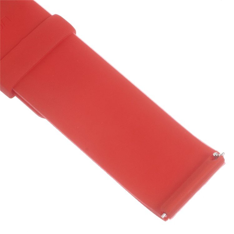 Soft Silicone Sports Watchband for Fitbit Blaze - Red-3