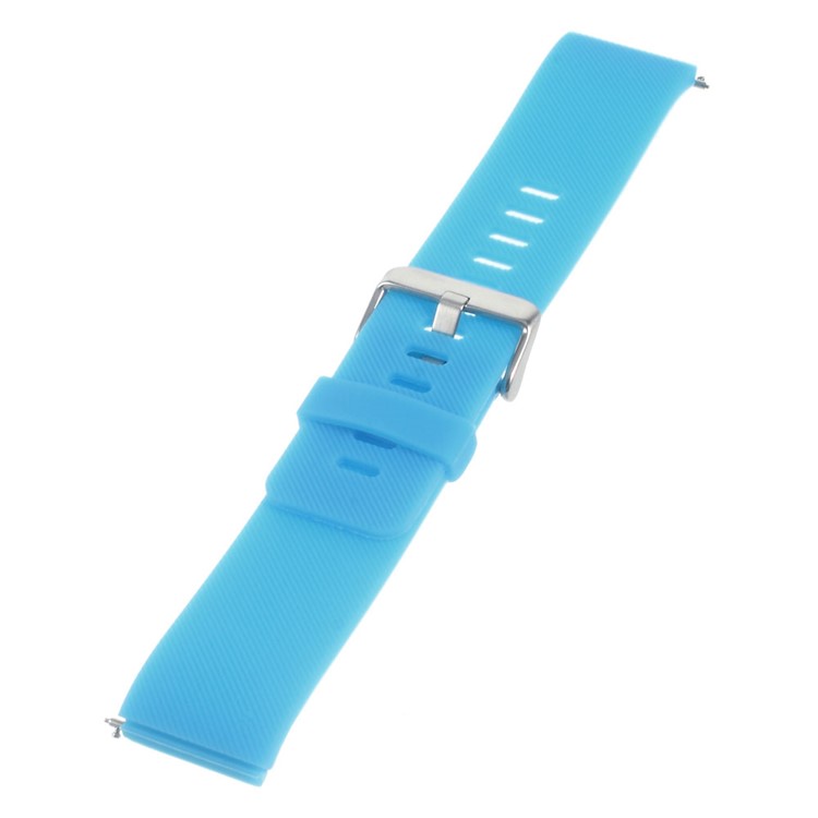 Soft Silicone Sports Wristband for Fitbit Blaze - Baby Blue-1