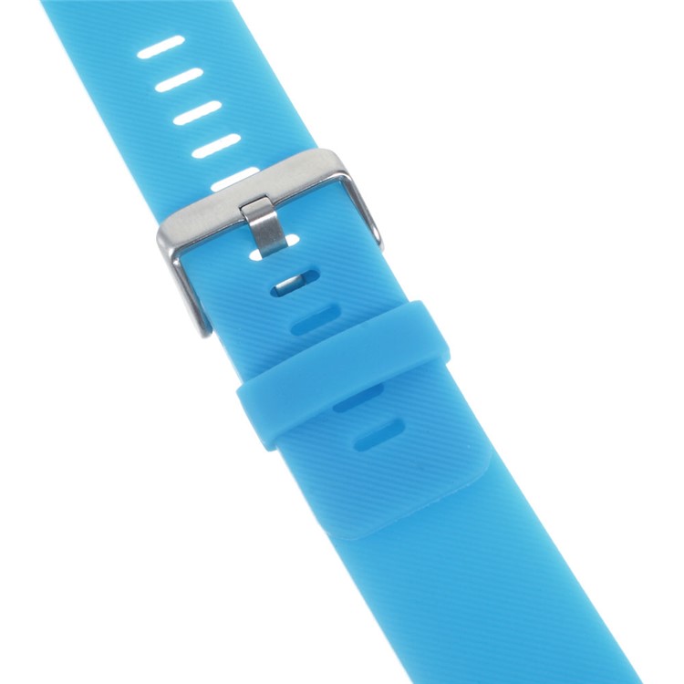 Soft Silicone Sports Wristband for Fitbit Blaze - Baby Blue-4