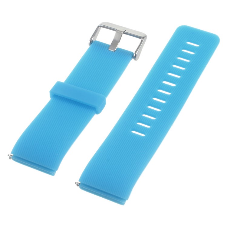 Soft Silicone Sports Wristband for Fitbit Blaze - Baby Blue-5
