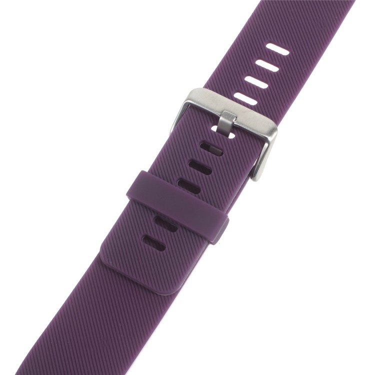 Soft Silicone Sports Watchband for Fitbit Blaze - Purple-2