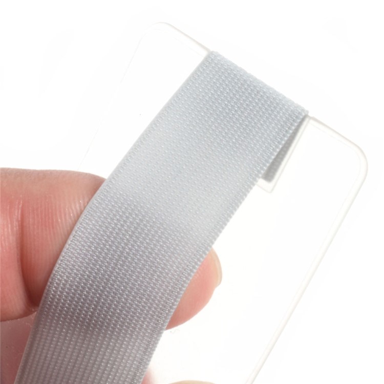Universal Slim Elastic Phone Finger Grip Strap, Size: 53 x 32 x 1.8mm - Transparent-3