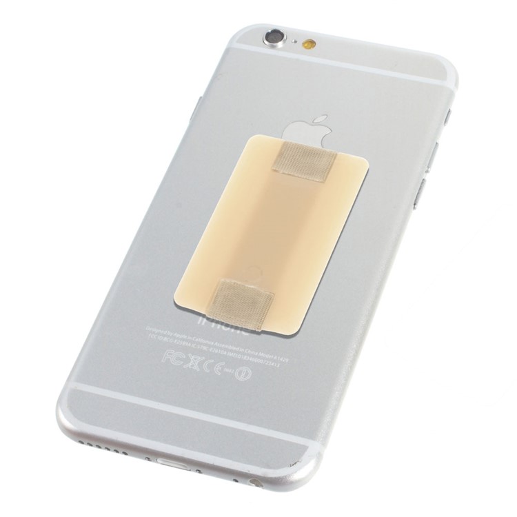 Universal Elastic Phone Finger Grip Holder, Size: 53 x 32 x 1.8mm - Champagne Gold Color-1