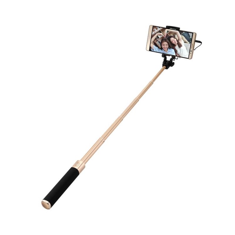 HUAWEI AF11 3.5mm Wired Cable Control Extendable Selfie Stick for Huawei P9/iPhone 6s Etc - Black-6