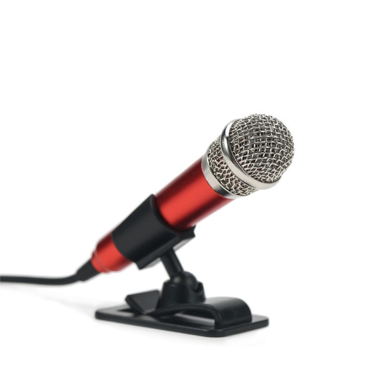 REMAX RMK-K01 Handheld Karaoke Microphone for Song-singing APPs - Red-3