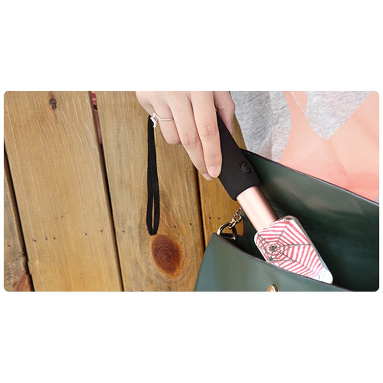 ROCK Mirror Wire Control Foldable Extendable Monopod - Rose Gold Color-2