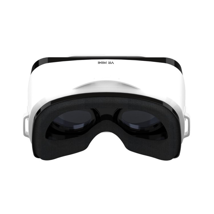 LEJI Mini 3D VR BOX Virtual Reality Glasses for iPhone Samsung - White-3