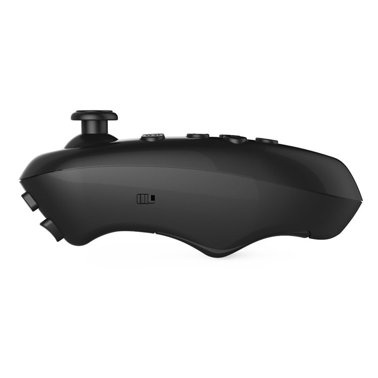 White LEJI Mini 3D VR Virtual Reality Glasses + Black Bluetooth Remote Controller-8